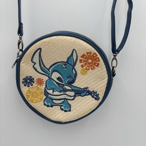 2022 Disney Parks‎ Summer Stitch Quitar Crossbody Purse Bag 2022